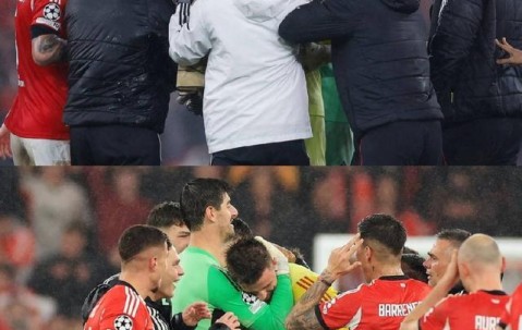 开云体育下载-赢得对手尊重，库尔图瓦赛后向特鲁宾拥抱致意