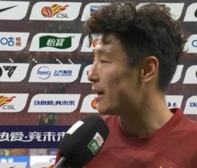 武磊：今天球队比超级杯时好 进球献给太太和孩子